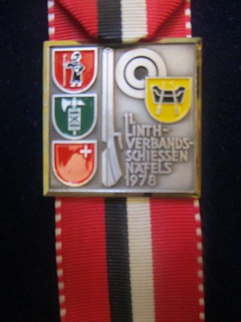 Medaglie: Linth Verbandsschiessen Näfels 1978 - Meisterschaft – Nuovo (secondo la descrizione) da Luzern venduto da Horoskop1 1