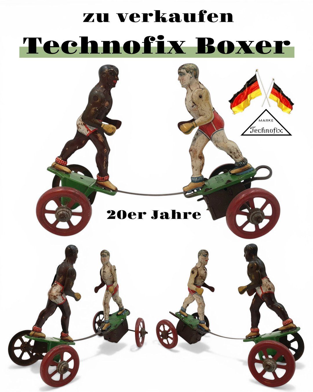 Technofix Giocattoli: 100-jähriges Blechspielzeug von Technofix – Usato da Flawil venduto da RoverVitesse