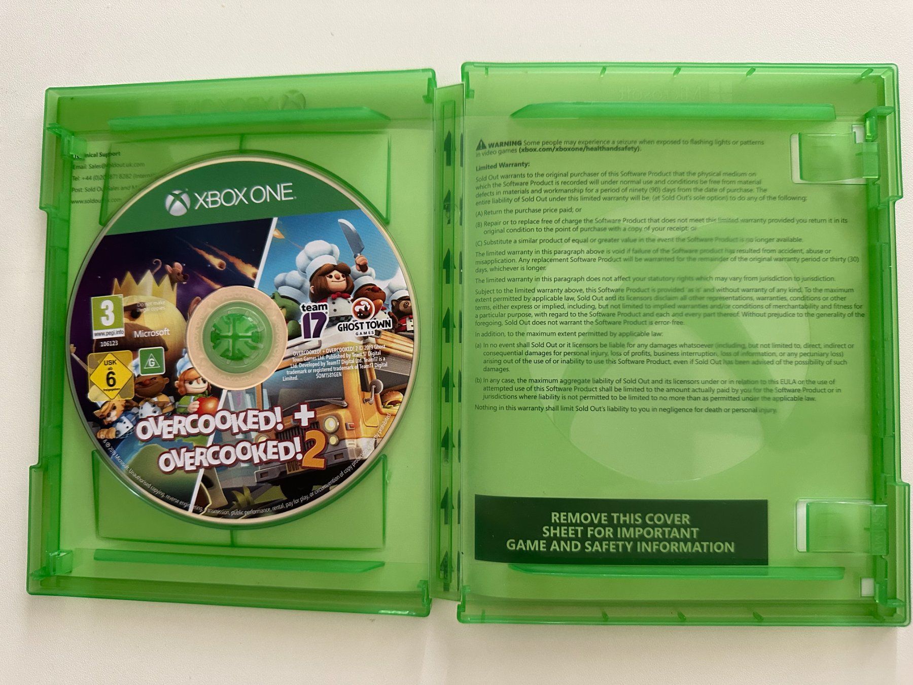Microsoft Spiele: Overcooked! + Overcooked! 2, Xbox One, Xbox Series X – Gebraucht aus Couvet von Aura_aura 1