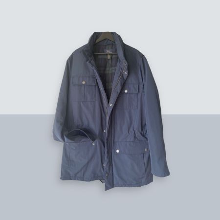 Brooks Brothers Herren Blau XL Winterjacke Blau UVP Fr 599,-