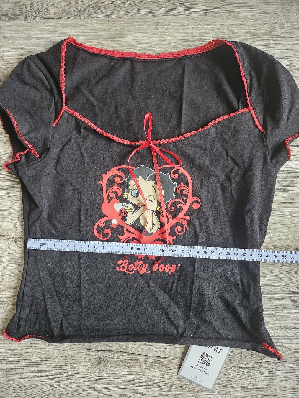 T-Shirts: Betty Boop T-Shirt, schwarz, Grösse S, neu mit Etikett! – Neu und originalverpackt aus Hunzenschwil von nudget 3