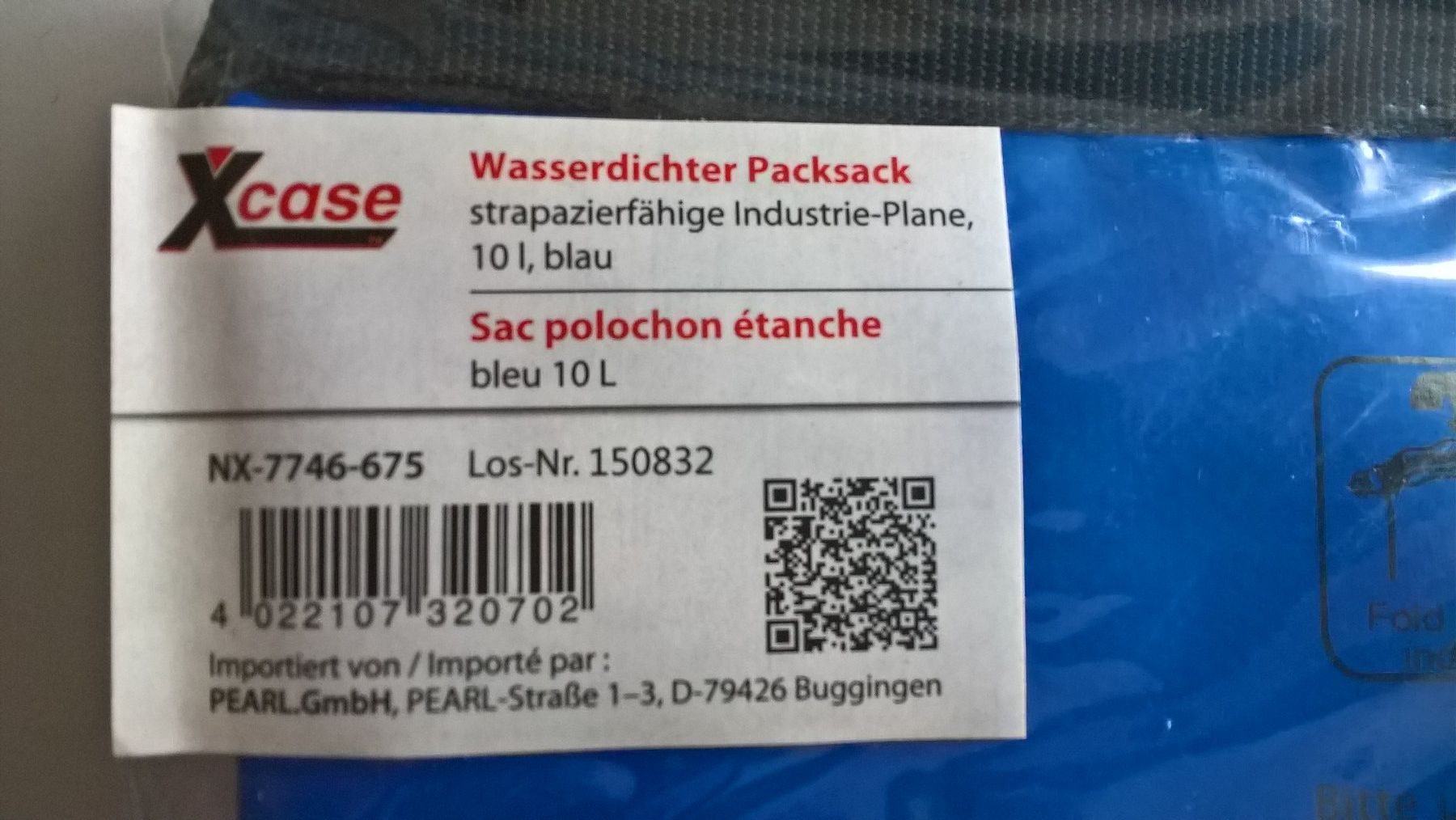 Sealine Borse: BADEZEIT, SCHWIMMSACK , Wasserdicht 10 l Blau – Nuovo e nell'imballaggio originale da Eschenbach LU venduto da neg_zw6v 2