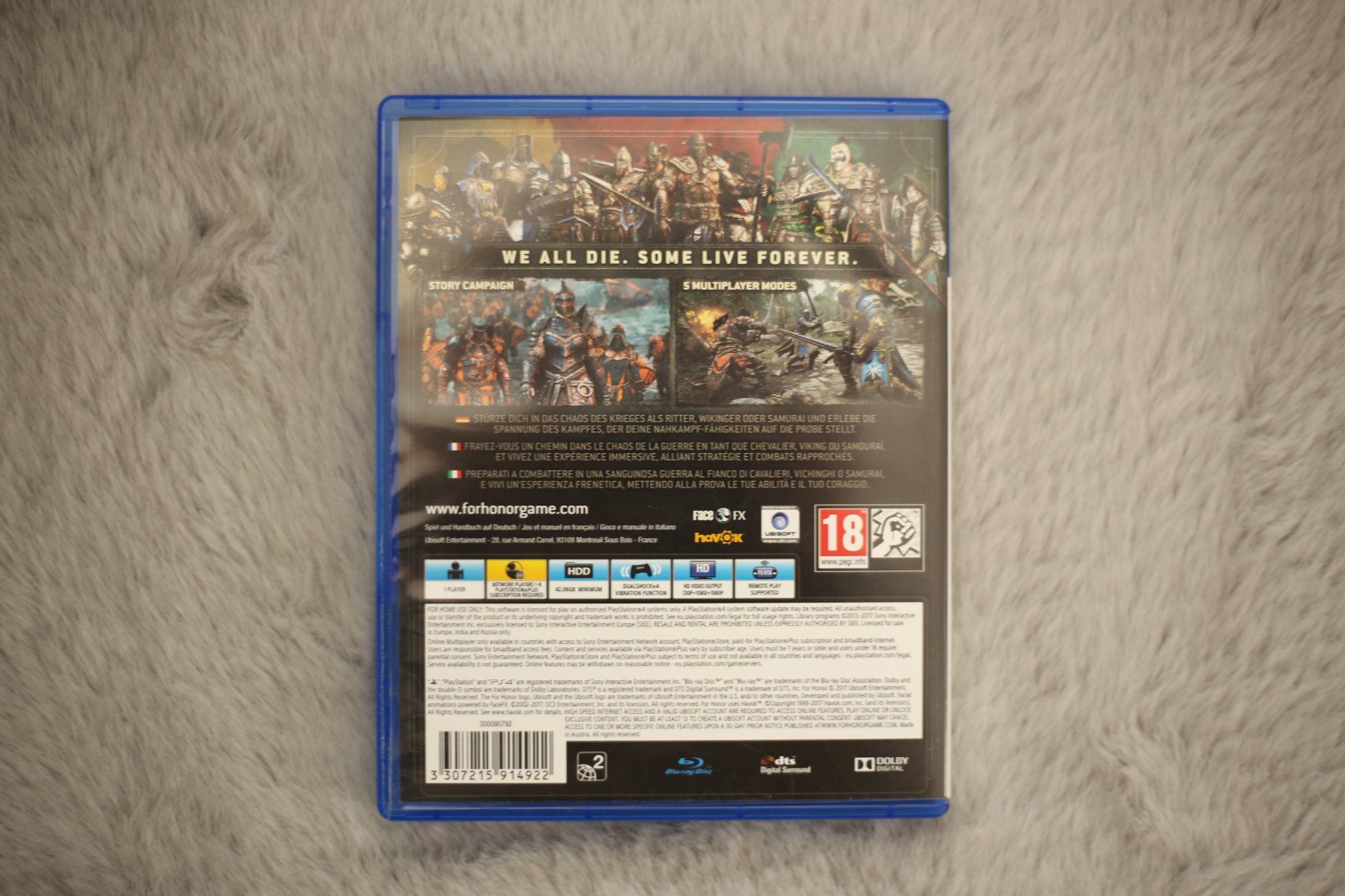 Giochi: PS4 Game: "For Honor" – Usato da Ruswil venduto da deb_w5rv 1