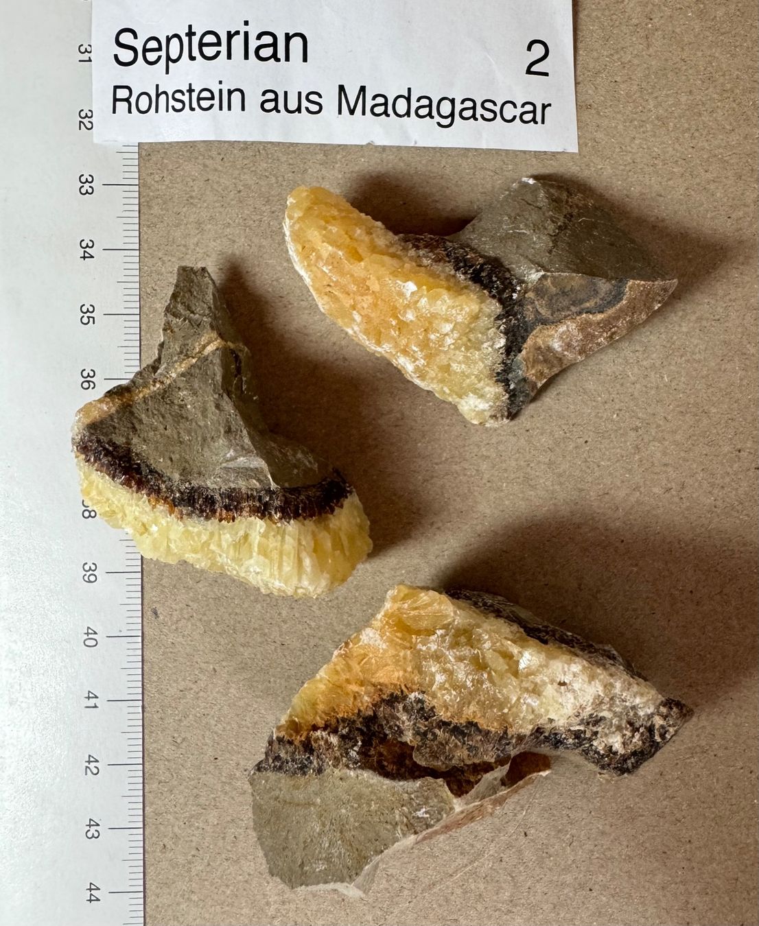 Minerali & Pietre curative: Septerian       Rohsteine aus Madagaskar – Nuovo e nell'imballaggio originale da Leuggern venduto da gemshow 6