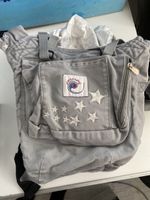 ERGO Baby Tragehilfe Grau mit Sternenmuster