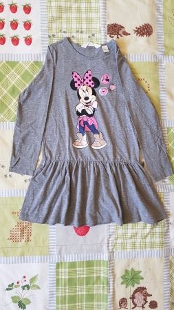 Minnie Mouse Langarmkleid Gr.122/128