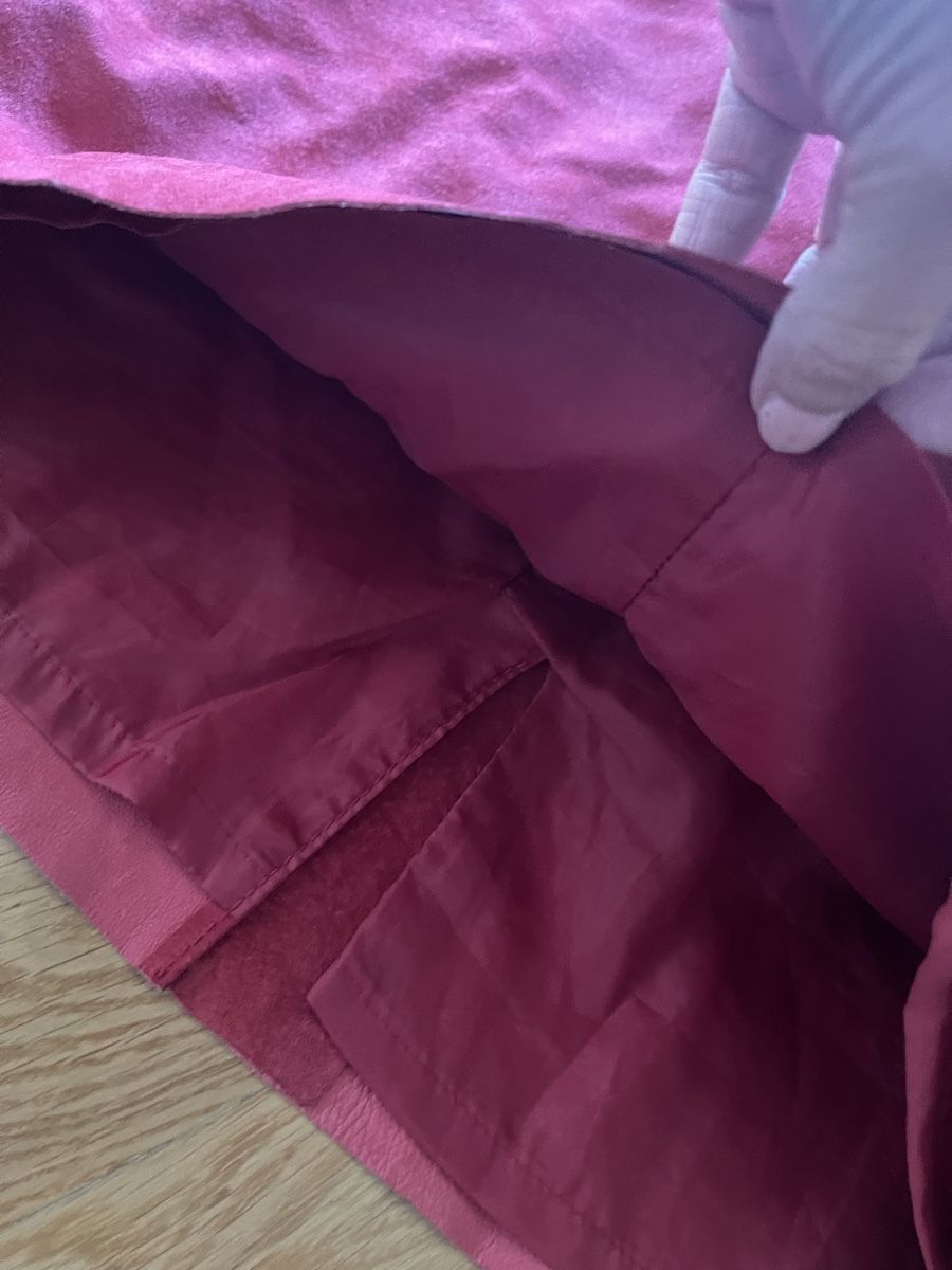 Gonne: Schicker Lederrock Wildleder Gr. 38 -40 rosa – Usato da Rüschlikon venduto da leo_mwz2 6