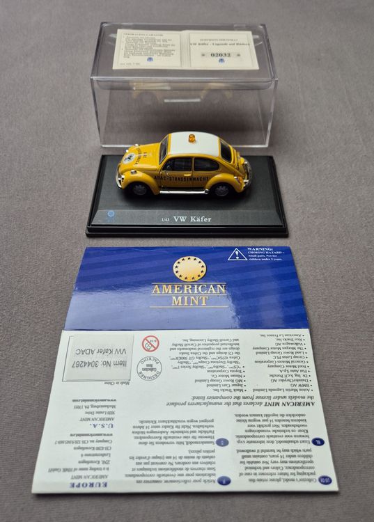 Märklin SB 1/43 - Volkswagen Coccinelle Käfer Noire - Modèle Modifié