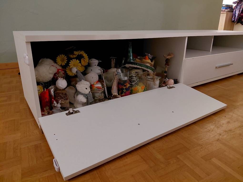 Mobili TV:  Gratis TV Möbel / Lowboard Weiss  – Usato da Dielsdorf venduto da mar_zy75 2