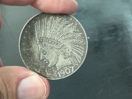 10 USD Dollar 1907