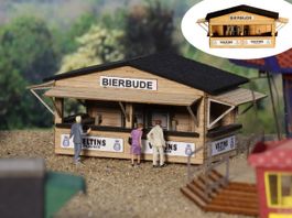 Modellbahn Union N-L00173 Bierbude Holz