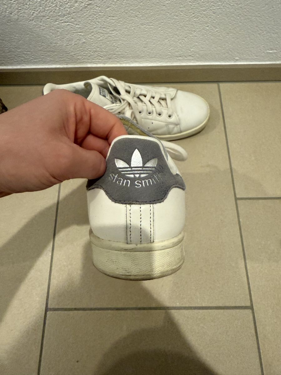 Adidas Scarpe da uomo: Adidas Stan Smith Grau / Silber Sneaker – Usato da Kaltbrunn venduto da IMRLU998 4