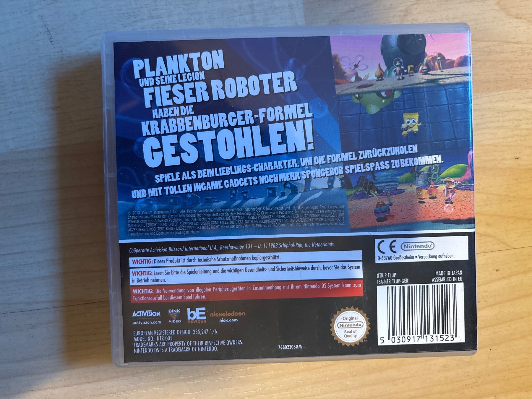 Nintendo Giochi: SPONGEBOB SCHWAMMKOPF - Nintendo DS – Usato da Zürich venduto da hiddentreasures_zh 1