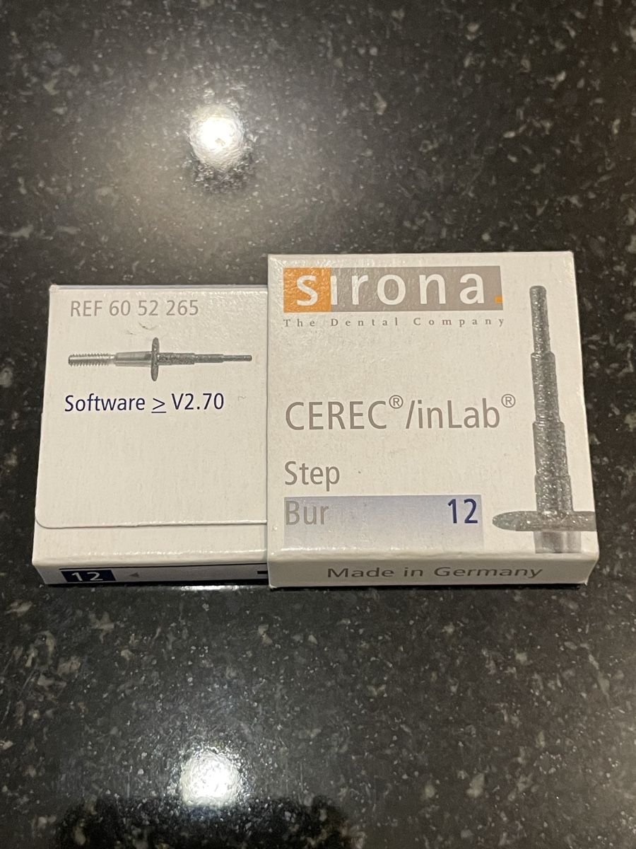 Dentsply Sirona Attrezzature mediche: Sirona Cerec / inLab Step Bur 12 – Nuovo e nell'imballaggio originale da Zürich venduto da K19 1