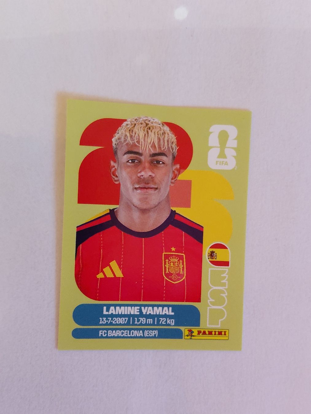 Panini Carte collezionabili: Panini 2026 ESP 15 Yamal – Nuovo (secondo la descrizione) da Ovronnaz venduto da Ma-94-hey