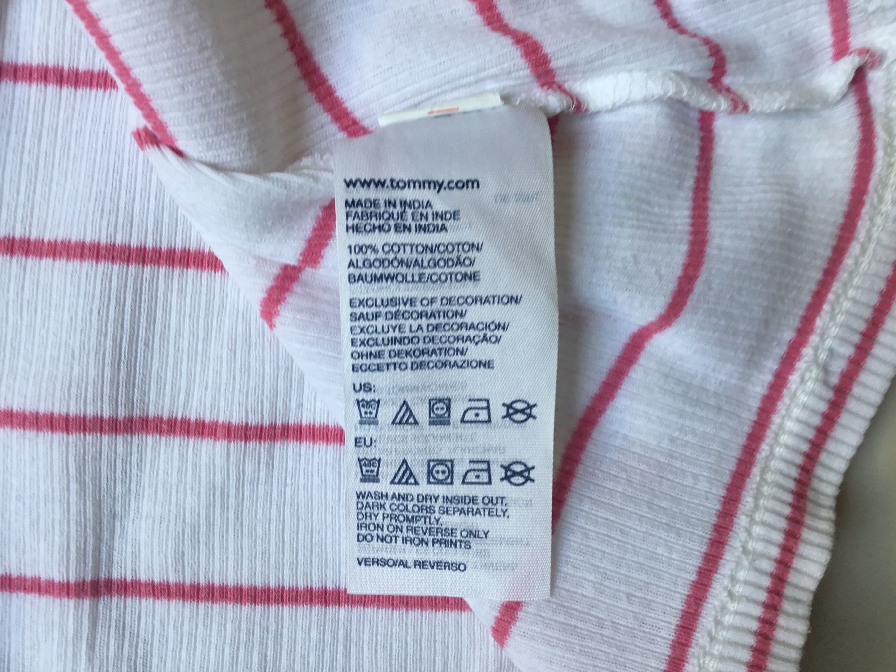 Tommy Hilfiger Camicette, T-shirt & Top: Tommy Hilfiger T - Shirt, Gr. 8 -10 – Usato da ALTENDORF venduto da da23 3