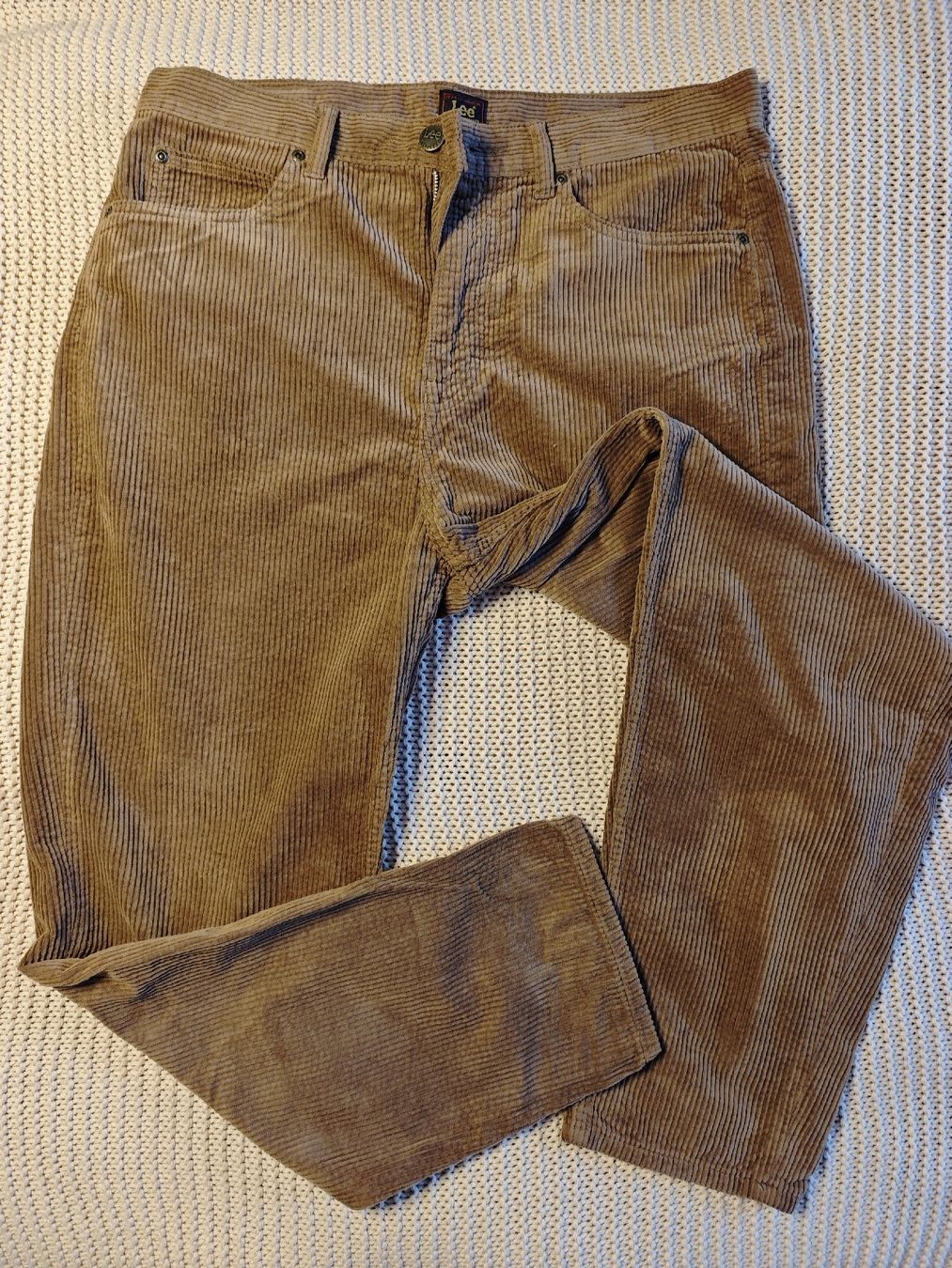 Lee Pantaloni: Braune Lee Cordhose Grösse W32 L32 – Usato da Zürich venduto da Nate33 6