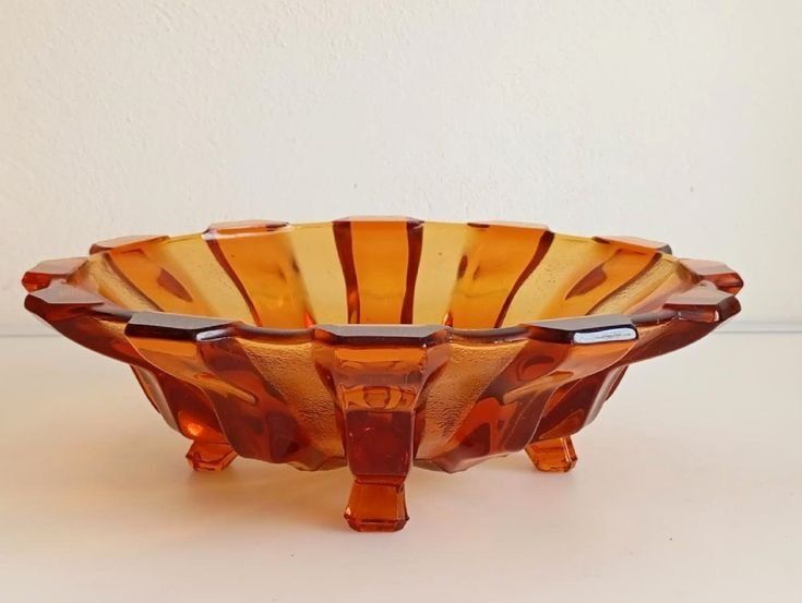 Ciotole: Art Déco Schale Glas, Ø 26 cm – Nuovo (secondo la descrizione) da Chur venduto da Bombai01 3