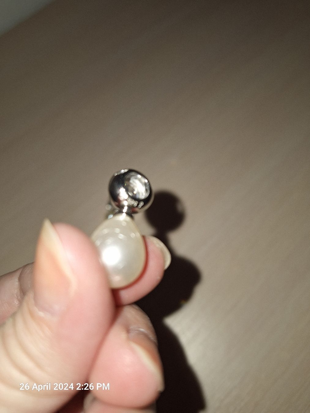 Sonstiger Schmuck: Silberring mit echter Perle – Neu (gemäss Beschreibung) aus Marin-Epagnier von Natasa82 2