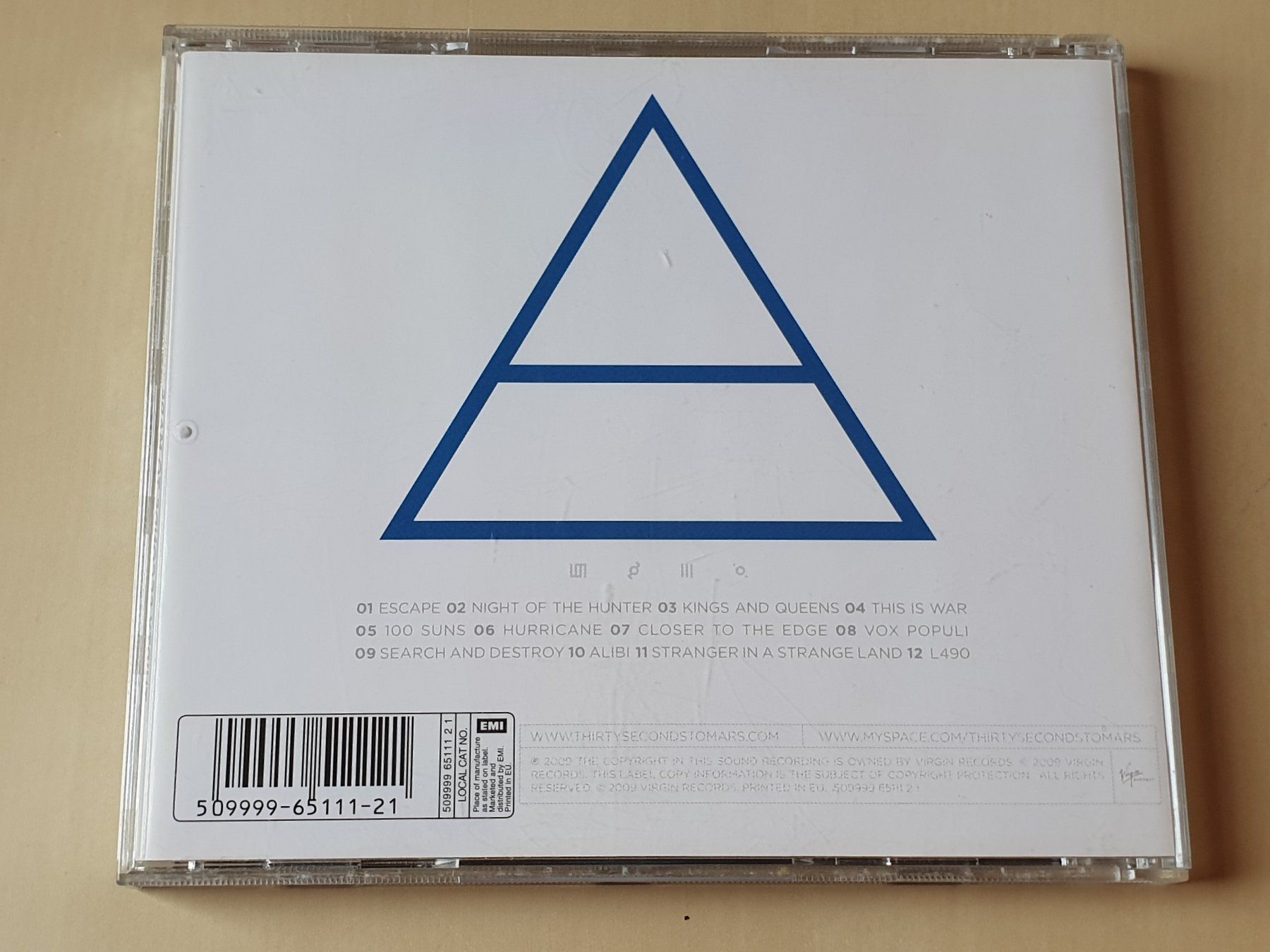 CDs: Thirty Seconds to Mars This is War – D'occasion à Stansstad par collectorsshop 1