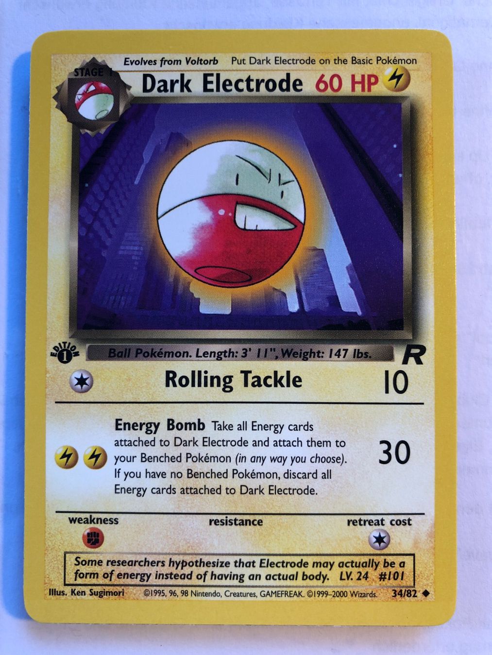 Carte collezionabili: Dark Electrode Team Rocket 1st (unc.) - MINT - ab 1.- – Usato da Giubiasco venduto da dan_pr8b