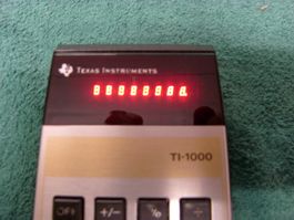 Rarer Texas Instruments TI 1000 rare full working helle LED
