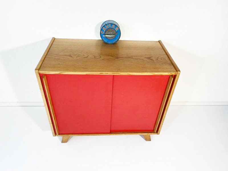 Kommoden: Midcentury Sideboard Schränkli mit Schiebern – Gebraucht aus Beringen von Kultgut 1