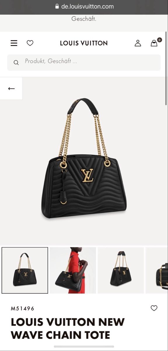 Louis Vuitton Borse da donna: Louis Vuitton New Wave Chain Tote Original – Nuovo (secondo la descrizione) da Bern venduto da Big_Go 9