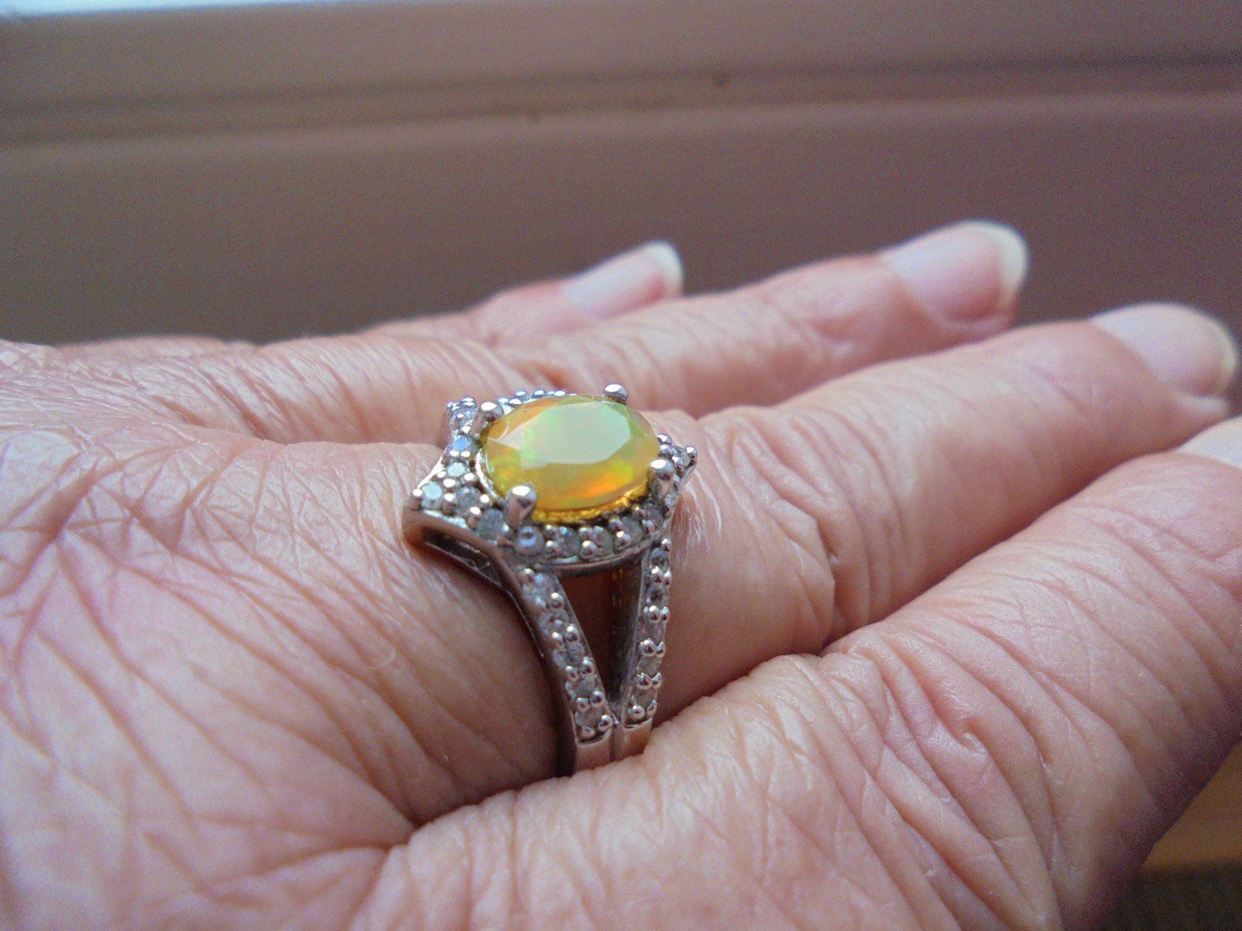 Anelli: Echtschmuck: Silberring 925er mit Welo-Opal / 56 – Nuovo (secondo la descrizione) da Zuchwil venduto da maumauchi 9
