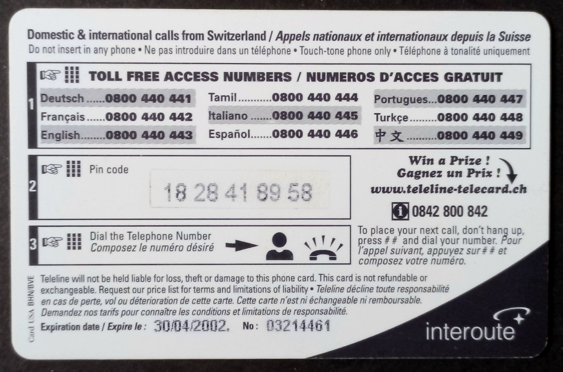 Schede telefoniche: Taxcard Phonecard - Saxophon - CH – Usato da Niederuzwil venduto da lubimaja 1
