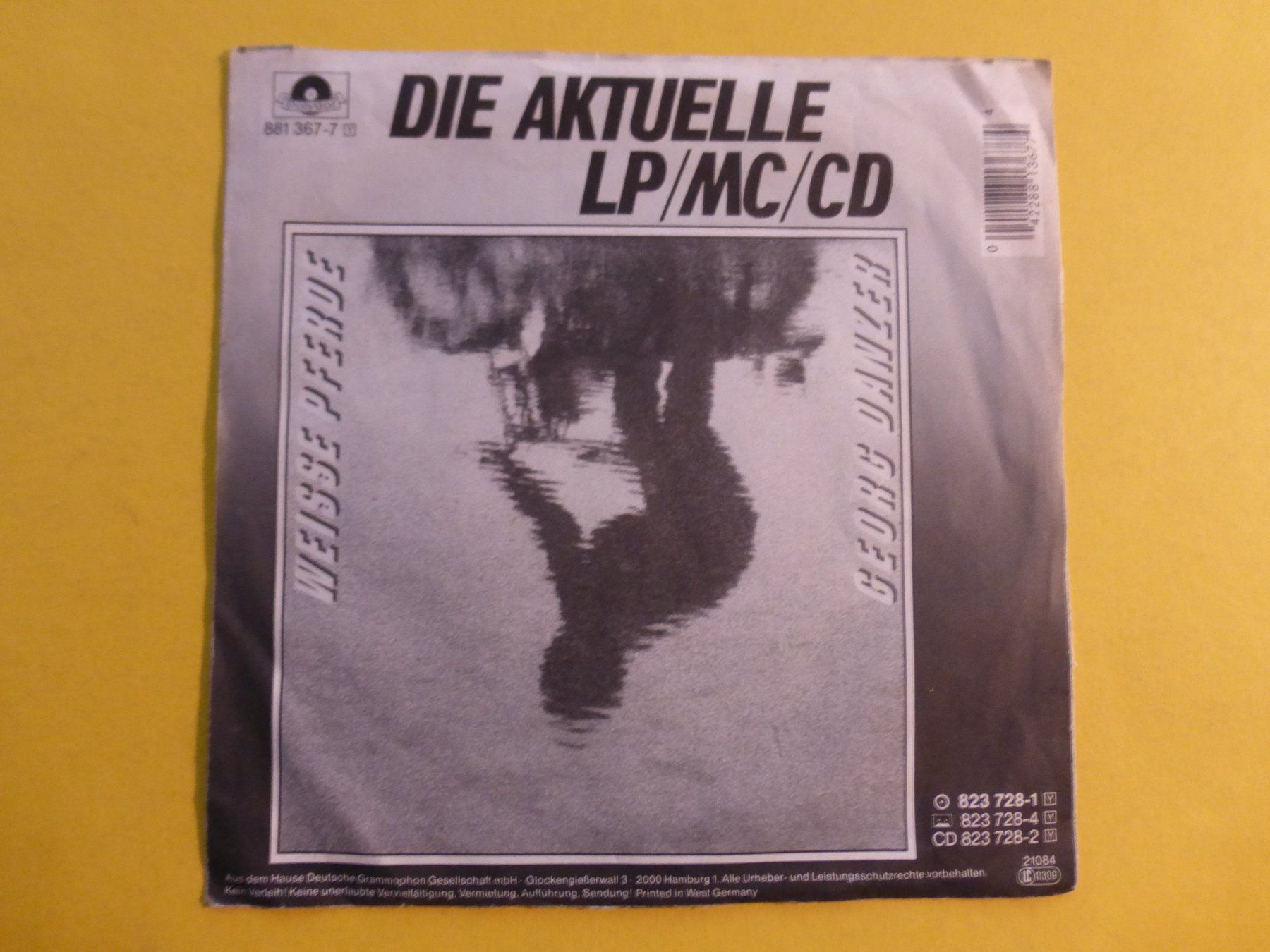 Schallplatten: Georg Danzer – Weisse Pferde – Gebraucht aus Zürich von Swiss57 1