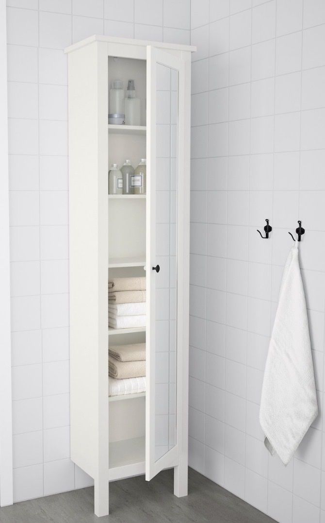 Armadietti a specchio: White Tall Cabinet with Mirror New. Never used – Nuovo (secondo la descrizione) da Thalwil venduto da gastongw 1