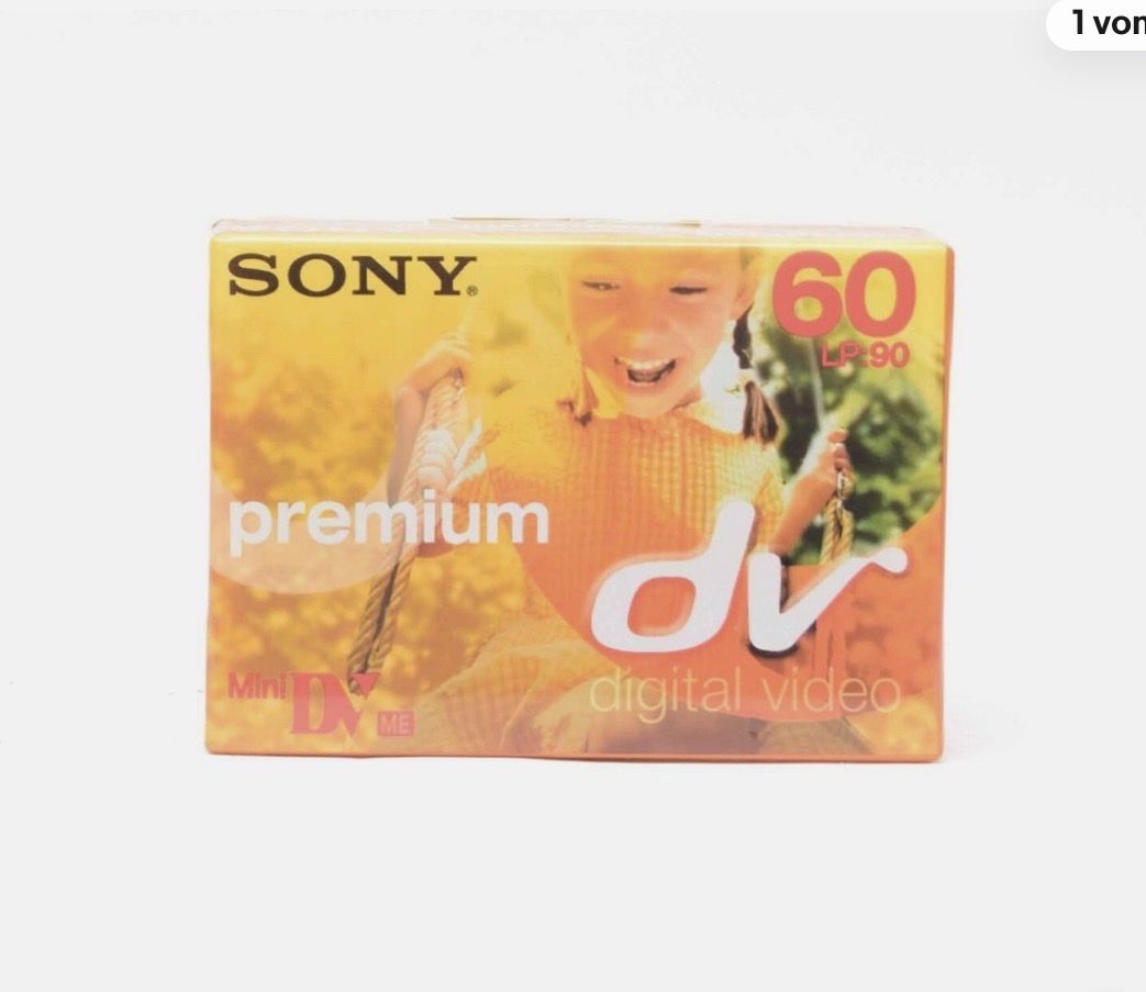 Cassette vuote: 7x Sony DV premium 60 LP-90 – Usato da La Neuveville venduto da Oxalis-Studios 1