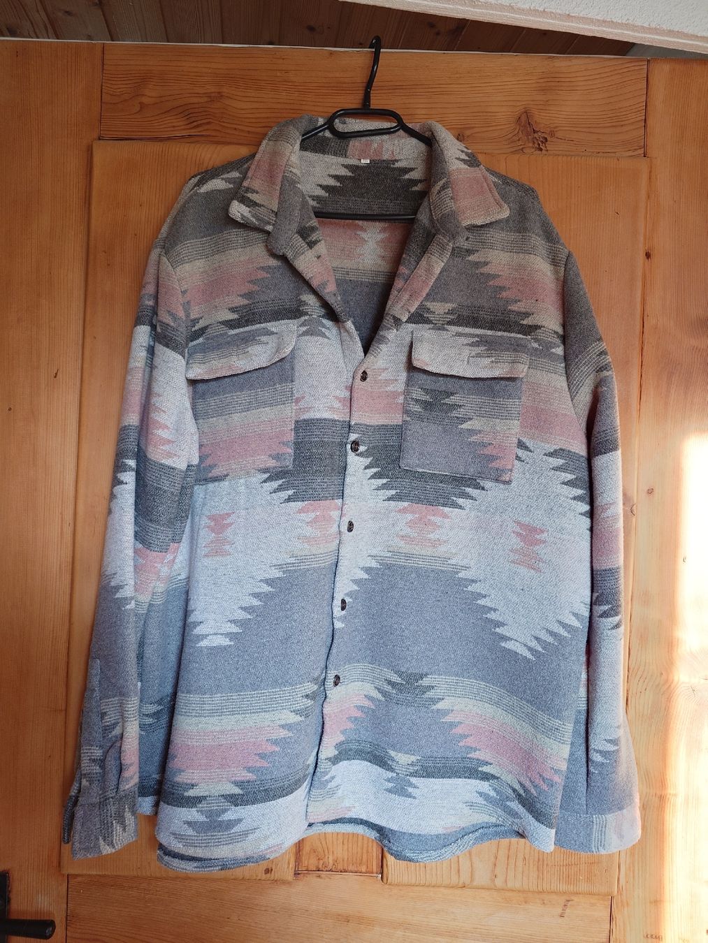 Camicie: XXL Übergangs Hemd im Ethno Design – Usato da Steffisburg venduto da marinzki