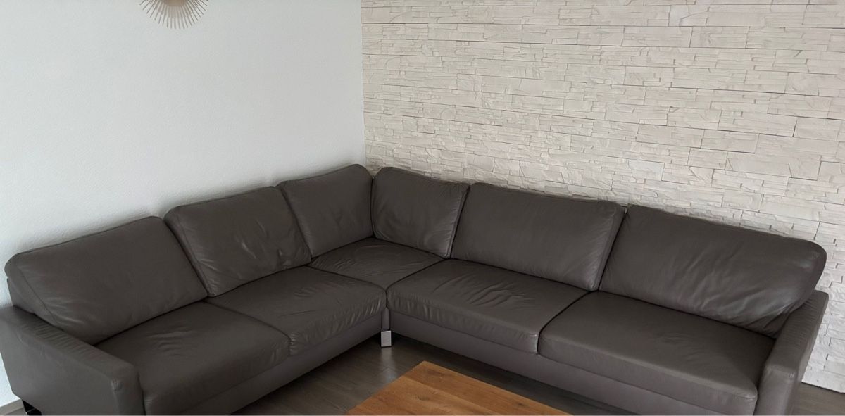 Divani: Ledersofa – Usato da Rothrist venduto da pj83 1