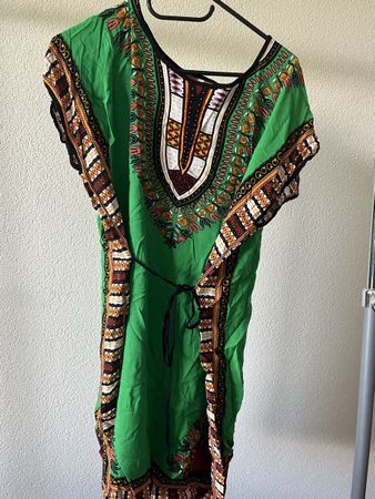 Sommerkleid African Style Grün