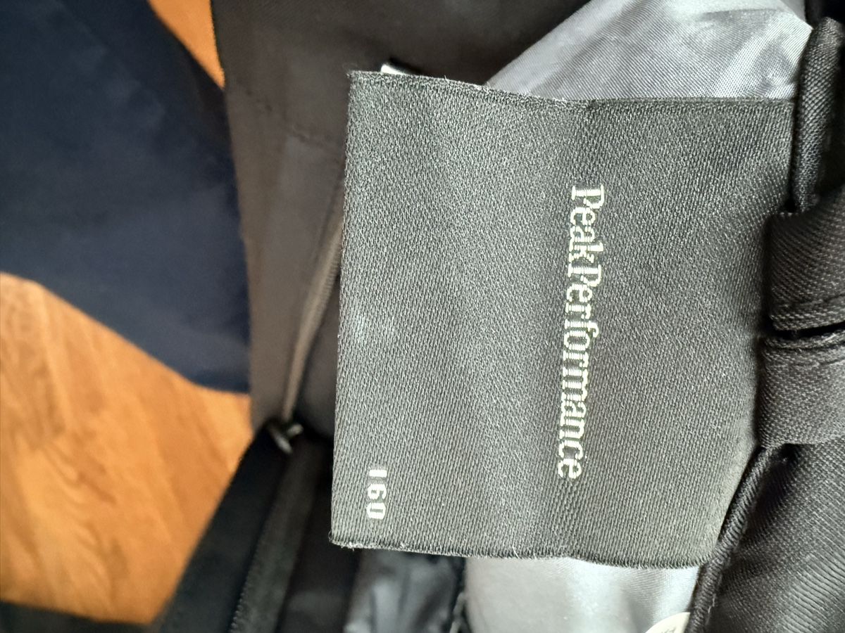 Peak Performance Pantaloni: Skihose Peak Performance schwarz Grösse 160 – Usato da Forch venduto da Matschhose 2