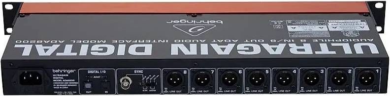 Behringer Convertisseurs: Behringer ULTRAGAIN DIGITAL ADA8200 – D'occasion à Fislisbach par rje_28s6