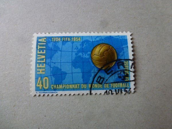 Alle Briefmarken: Abart ++ ZNr. 319, Fleck im Atlantik – Gebraucht aus Walkringen von Casablanca777