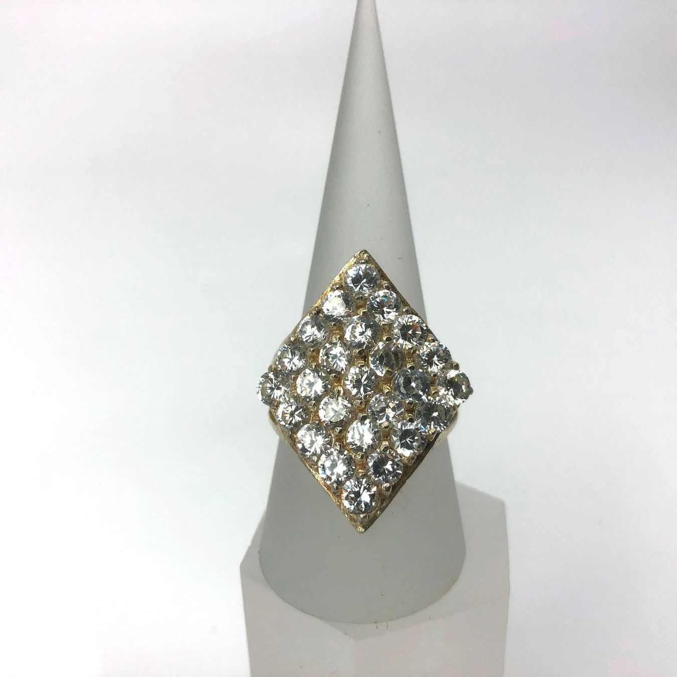 Ringe: Ring Silber 925 mit vielen Steinen – Gebraucht aus Basel von Tiabeanie 1