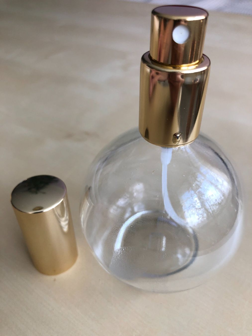 Flaconi: Elegante Glasflasche mit Zerstäuber - DIY Parfüm – Usato da Flawil venduto da noplan 1
