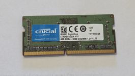 Crucial RAM ARBEITSPEICHER 4GB DDR4-3200 SO-DIMM