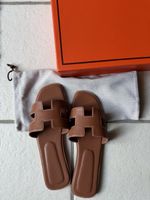 Elegante Leder-Sandalen im Oran-Stil, Grösse 38 (Neu)