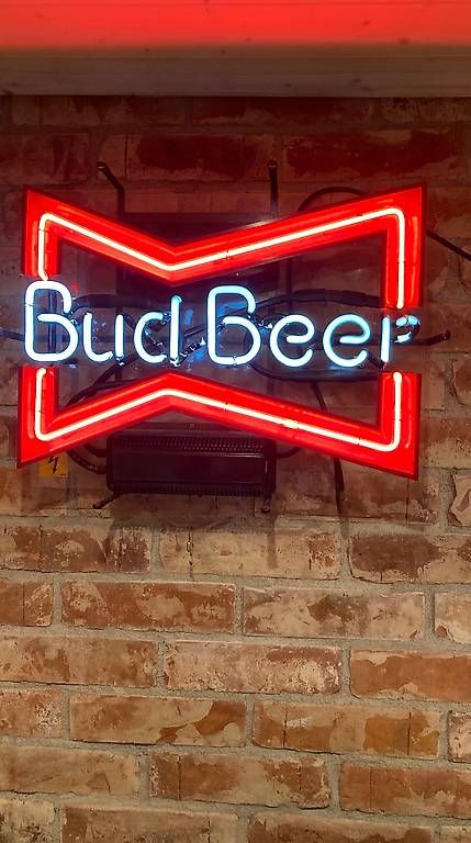 Lampen: Leuchtreklame Bud Beer – Gebraucht aus allschwil von and_y57b