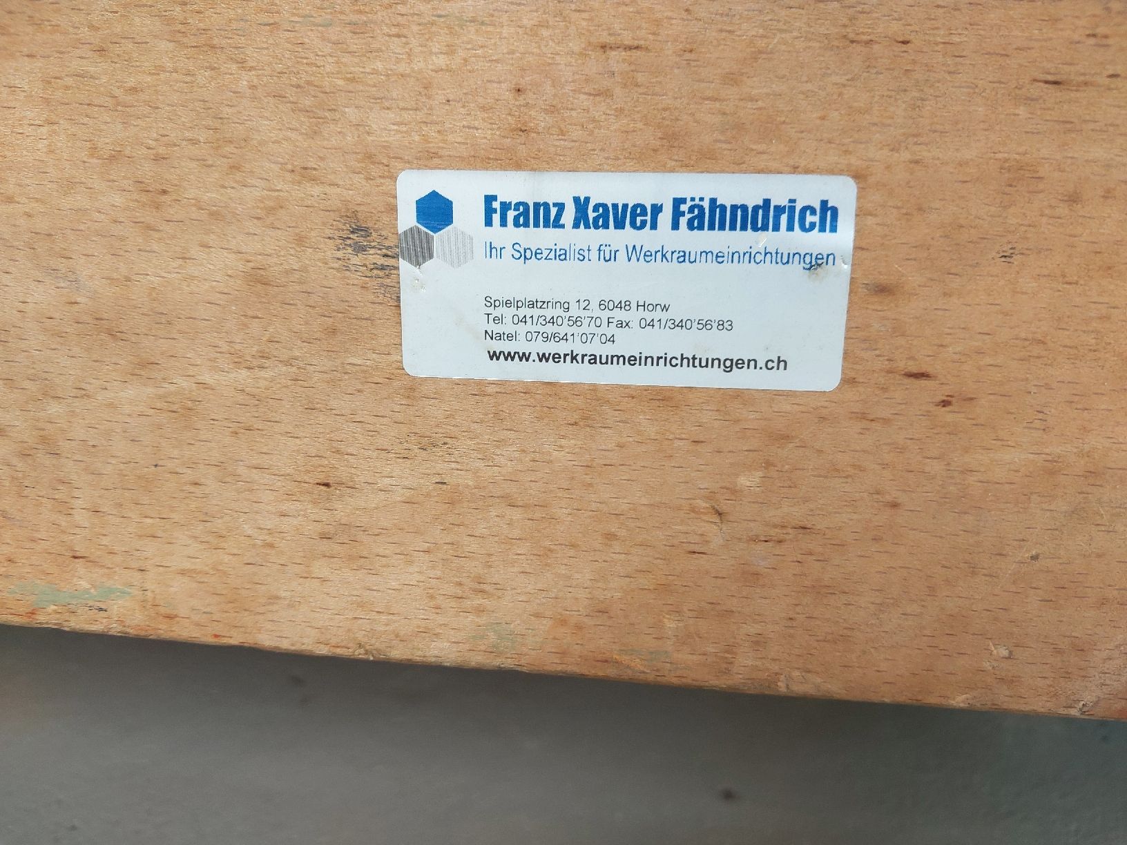 Werkbänke: Werkbank/Hobelbank – Gebraucht aus Oftringen von man_y5vs 1