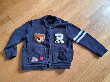 Polo Ralph Lauren Strickjacke dunkelblau Grösse 3T