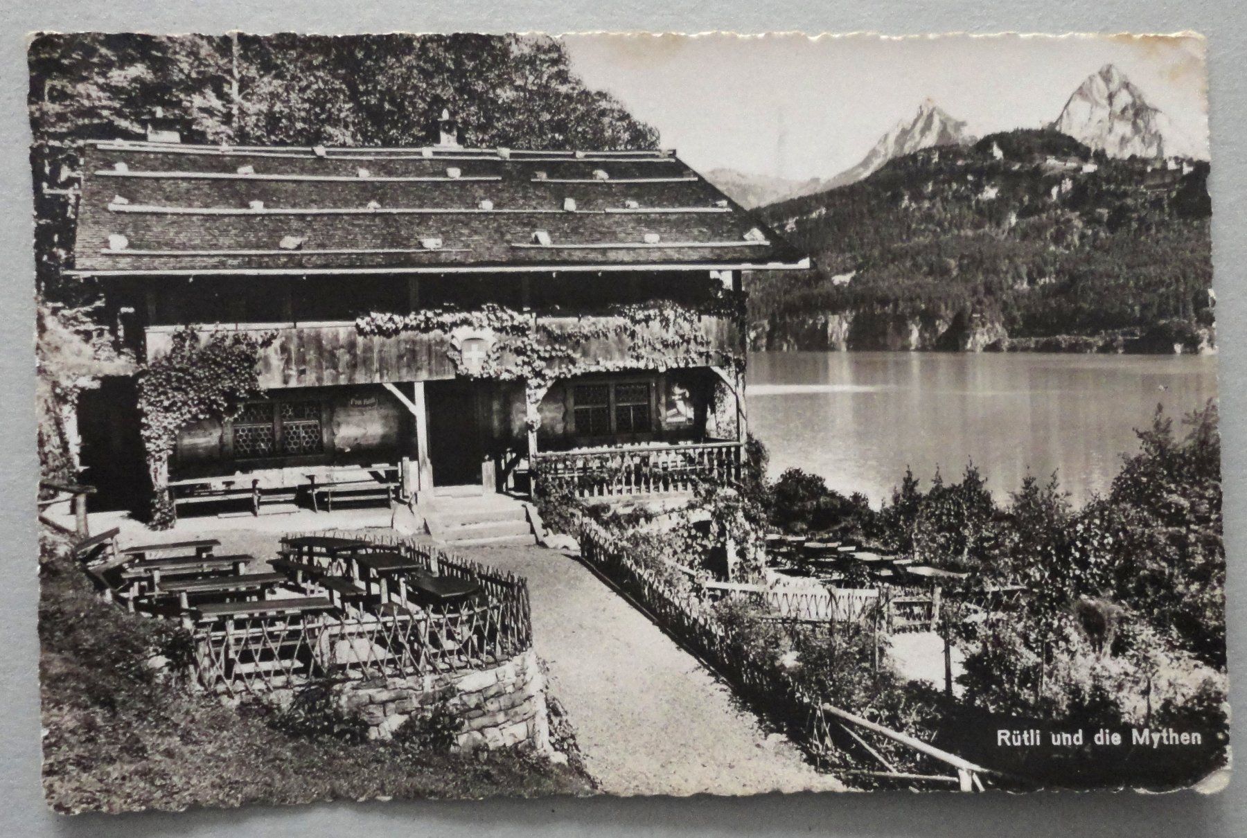 Cartoline postali: Rütli und die Mythen – Difettoso da Fétigny venduto da Billy2miny