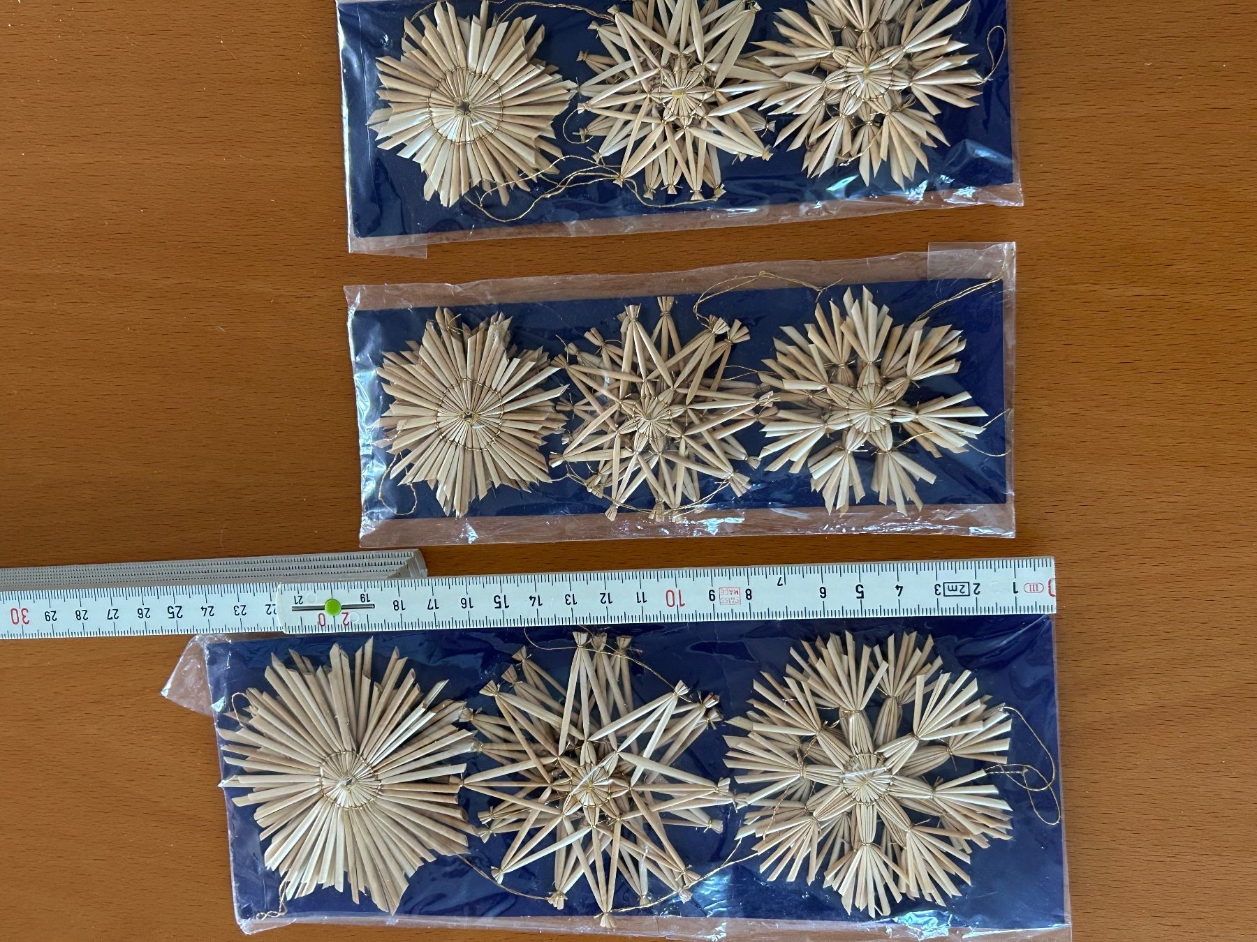Alle Dekorationen: Strohsterne 27 Stück – Neu und originalverpackt aus Olten von Pablo7 2