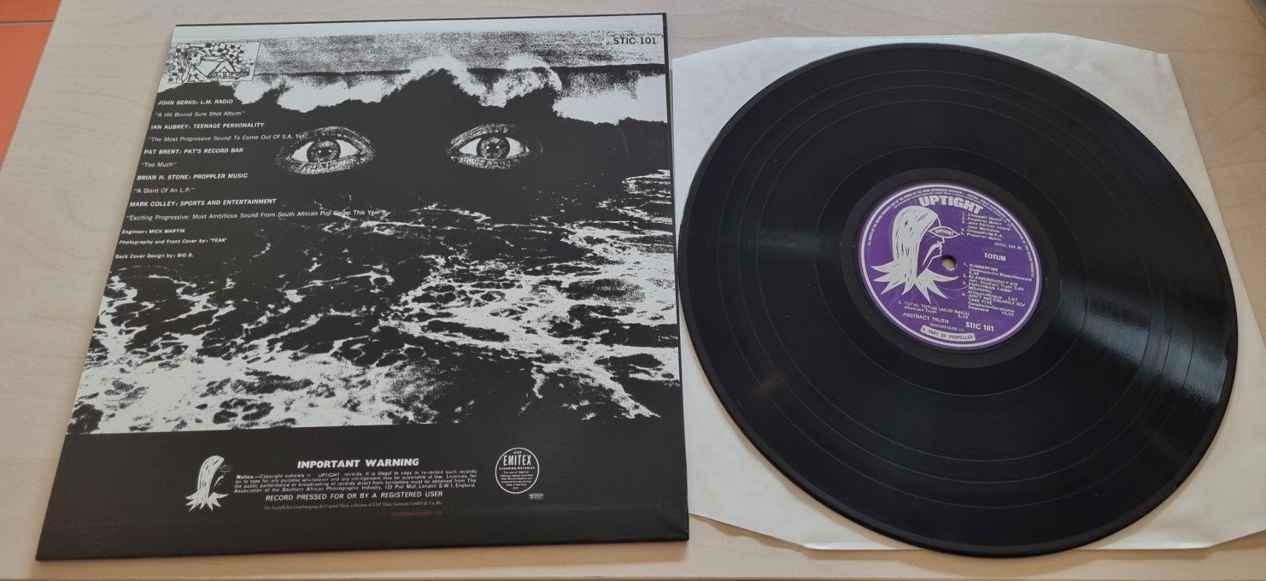 Dischi in vinile: Abstract Truth RE LP – Usato da Wenslingen venduto da riger11 1