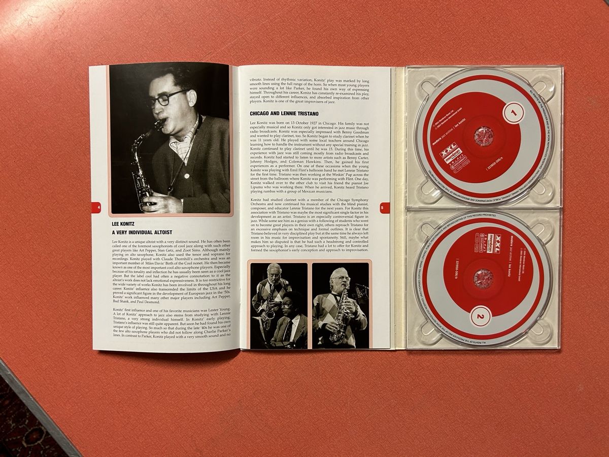 CD: Lee Konitz - Modern Jazz Archive - Doppel CD - Selten! – Usato da Lanzenhäusern venduto da vic63 3